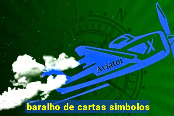 baralho de cartas simbolos